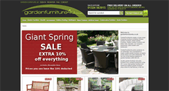 Desktop Screenshot of gardenfurniture4u.com